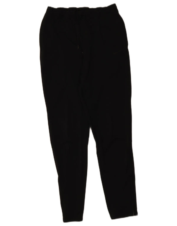 Nike Boys Dri Fit Tracksuit Trousers 13-14 Years XL Black Polyester