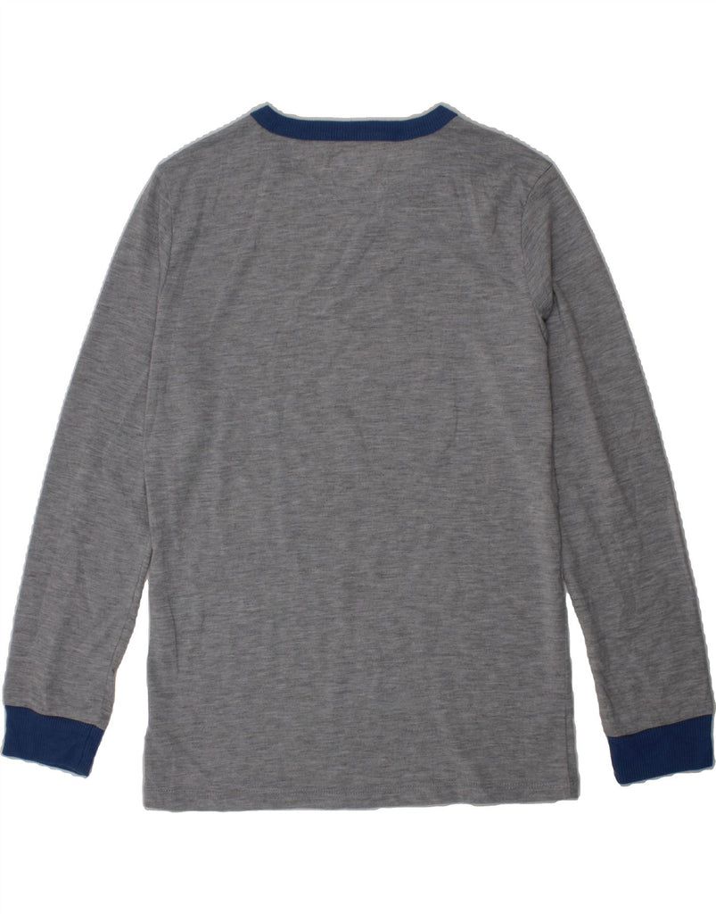 EDDIE BAUER Boys Graphic Top Long Sleeve 10-11 Years Medium  Grey Nature Vintage Eddie Bauer and Second-Hand Eddie Bauer from Messina Hembry 