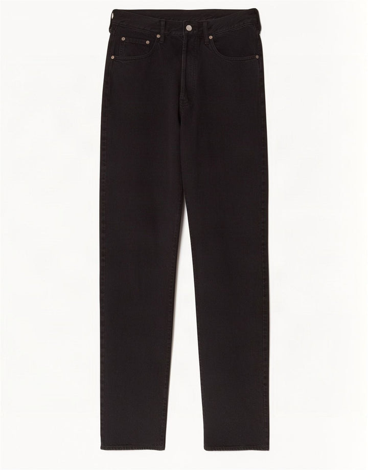 Replay Mens Straight Jeans W33 L34 Black Cotton
