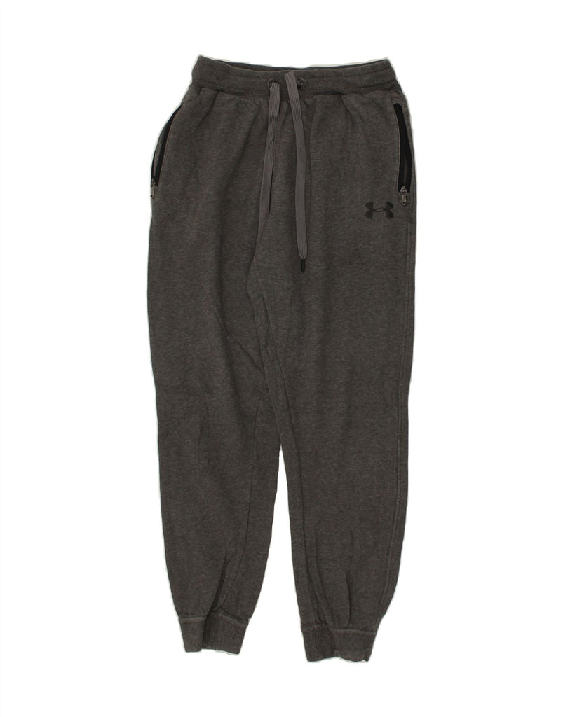 UNDER ARMOUR Mens Tracksuit Trousers Joggers Medium Grey Cotton | Vintage Under Armour | Thrift | Second-Hand Under Armour | Used Clothing | Messina Hembry 