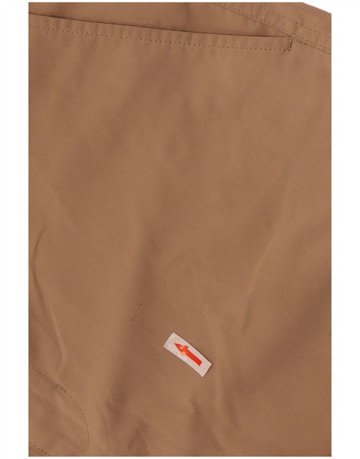 Chaps Mens Cargo Shorts W34 Large  Brown Polyester