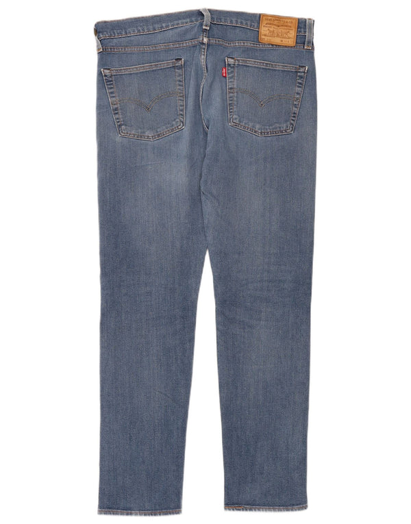 Levi's Mens 510 Distressed Skinny Jeans W34 L32 Blue Cotton