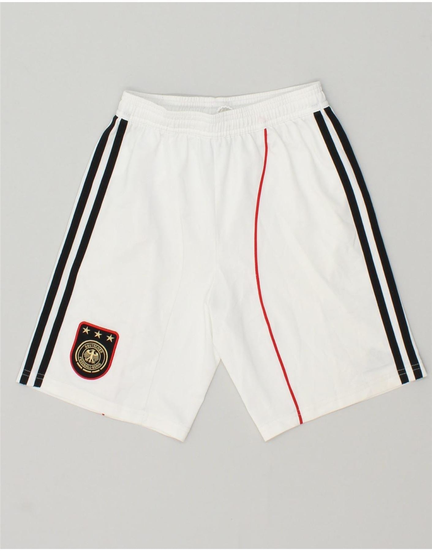 ADIDAS Boys Climacool Graphic Sport Shorts 9-10 Years White