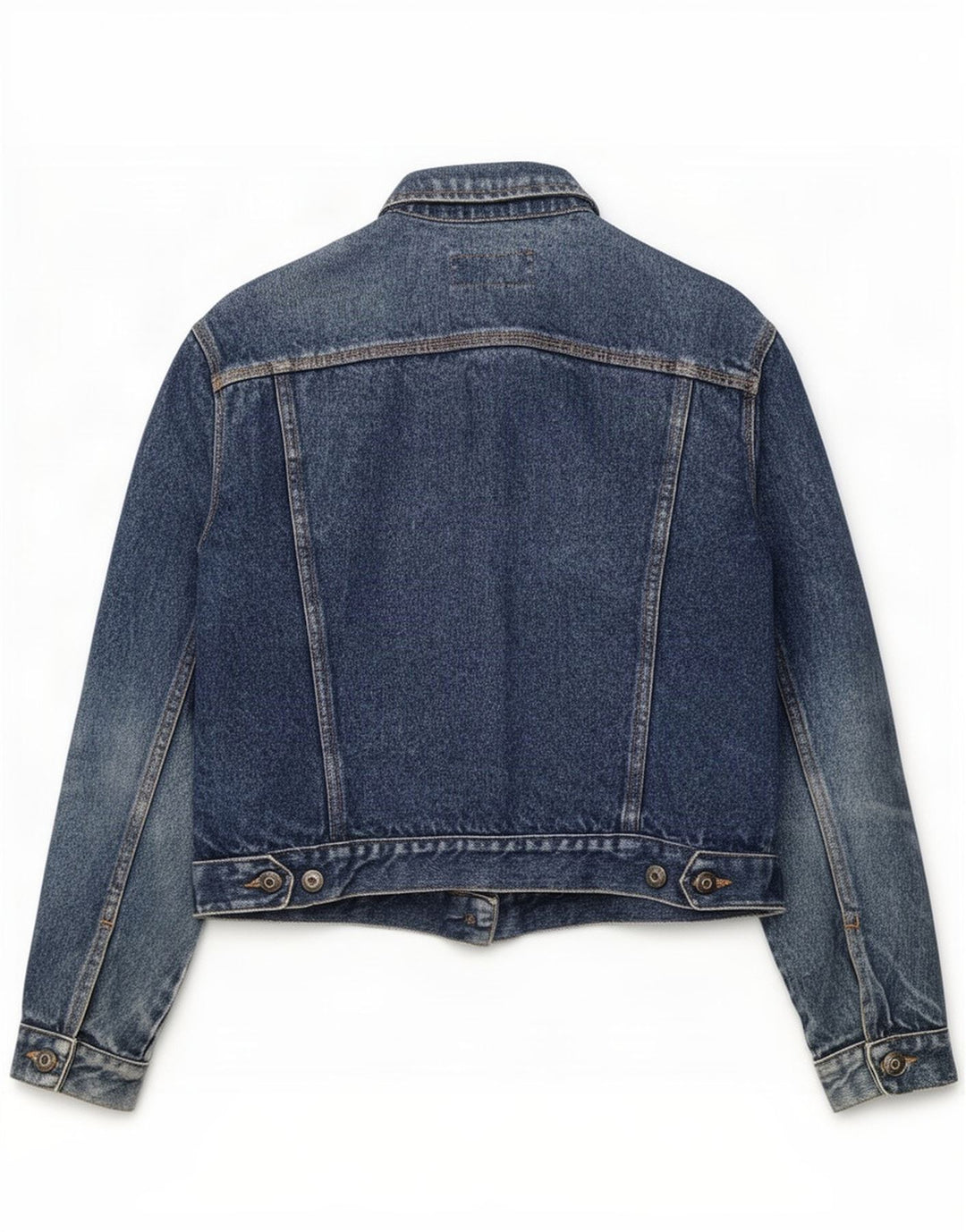 French Connection Womens Denim Jacket UK 16 Large Blue Cotton