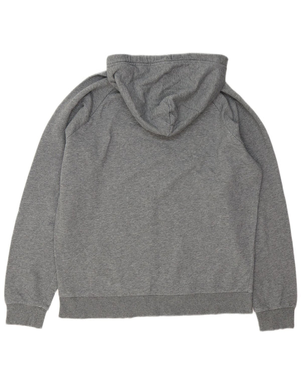 Under Armour Mens Hoodie Jumper Medium Grey Cotton