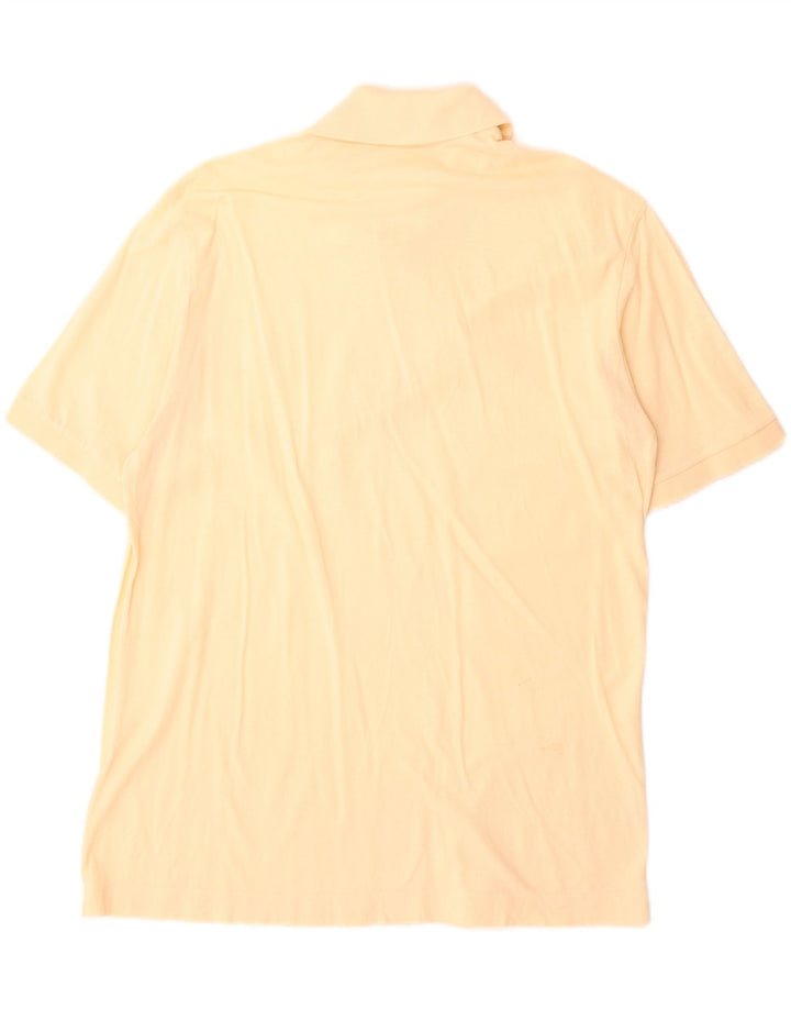 Sergio Tacchini Mens Polo Shirt Large Yellow