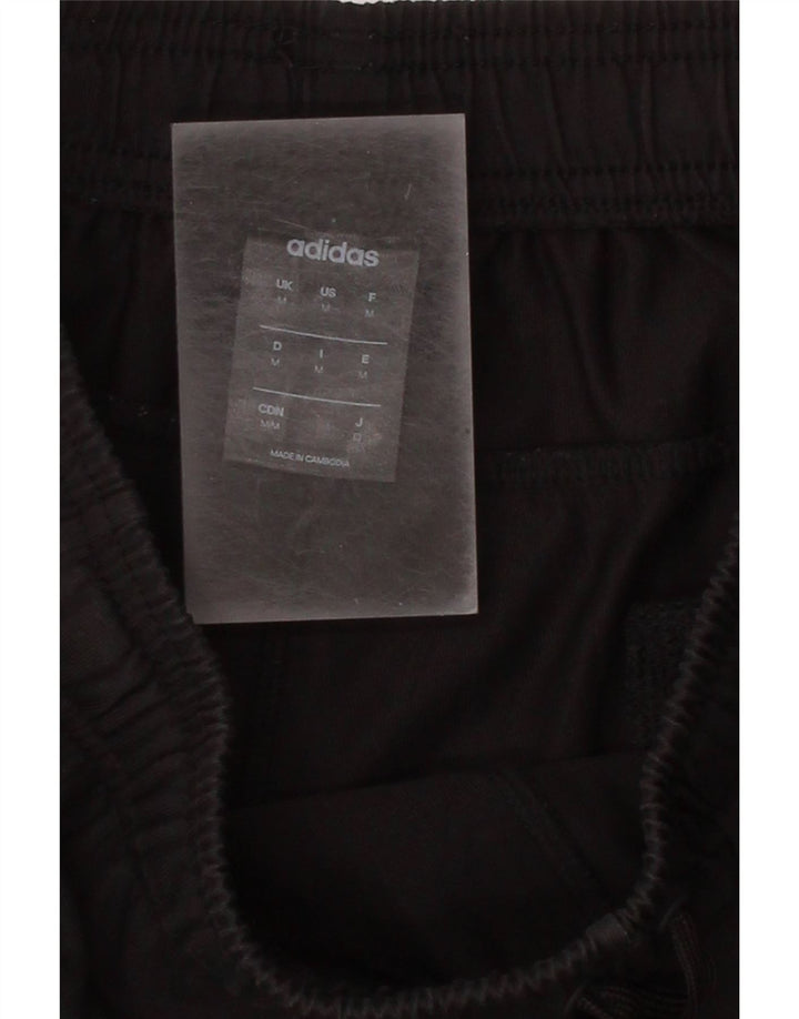 ADIDAS Mens Graphic Tracksuit Trousers Joggers Medium  Black Cotton Vintage Adidas and Second-Hand Adidas from Messina Hembry 