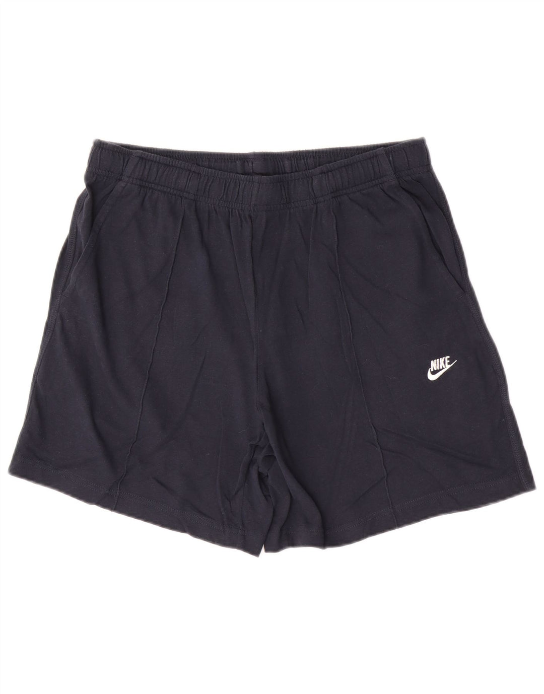 Nike Mens Sport Shorts XL Navy Blue Cotton
