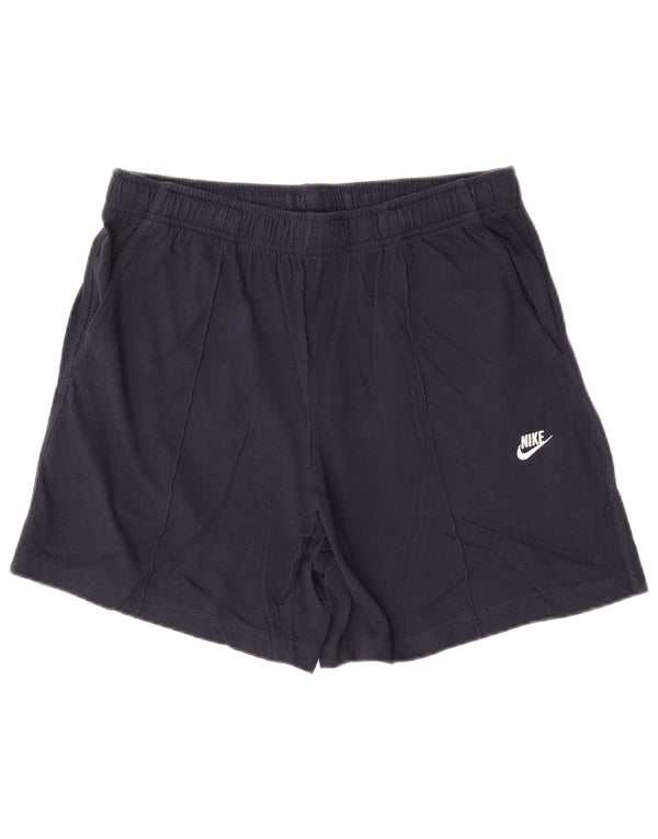 Nike Mens Sport Shorts XL Navy Blue Cotton