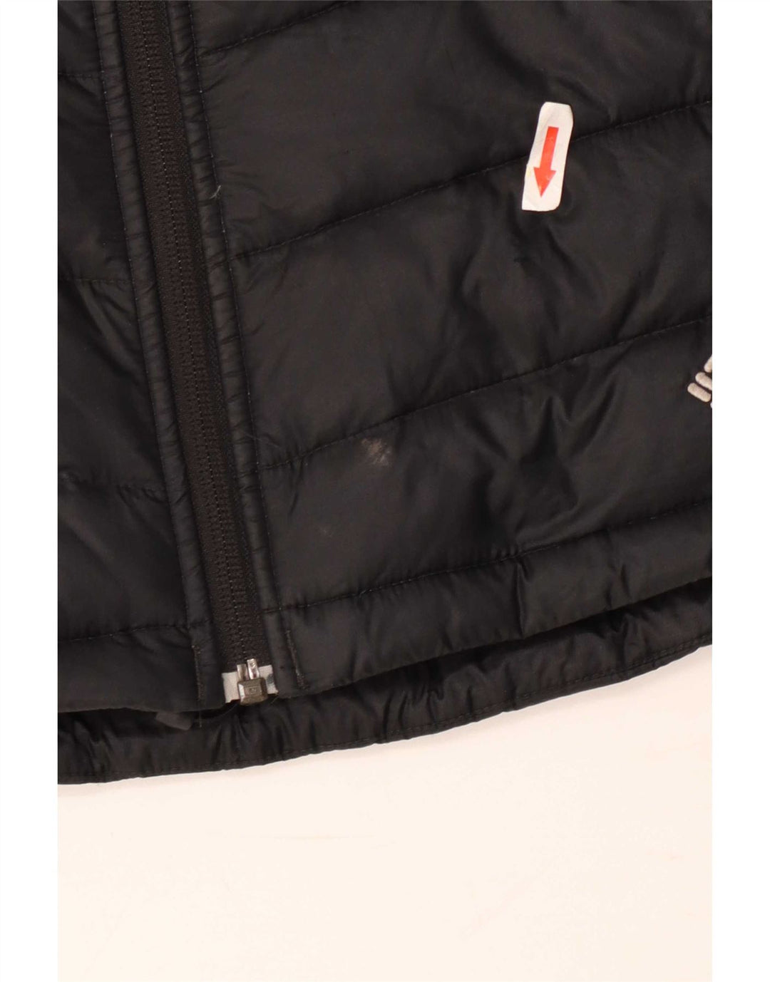 Columbia Mens Padded Jacket UK 38 Medium Black Colourblock Nylon