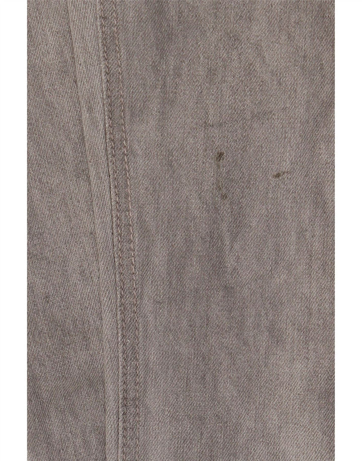 Cheap Monday Mens Straight Jeans W33 L34 Grey Cotton