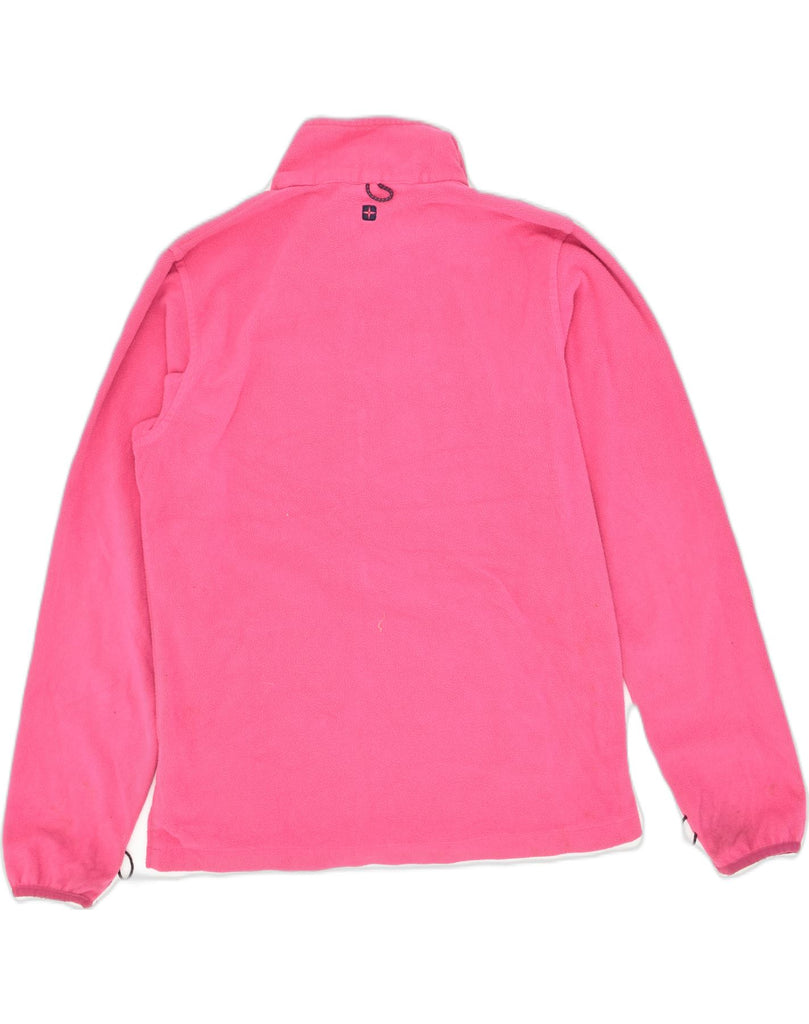 MOUNTAIN WAREHOUSE Girls Fleece Jacket 12-13 Years Pink Polyester | Vintage Mountain Warehouse | Thrift | Second-Hand Mountain Warehouse | Used Clothing | Messina Hembry 