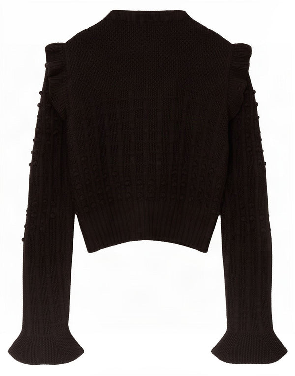 Philosphy Di Lorenzo Serafini Womens Cardigan Sweater UK 10 Small Black