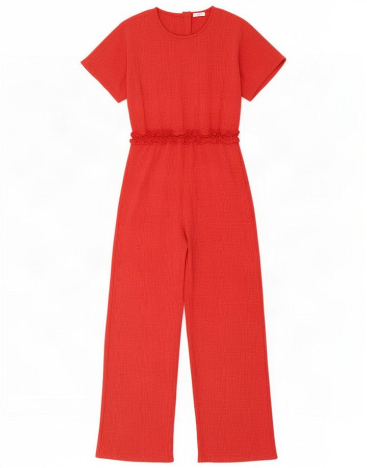 Zara Girls Jumpsuit 11-12 Years Red