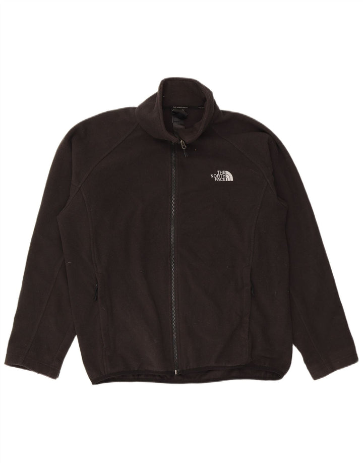 The North Face Mens Liner Fleece Jacket UK 38 Medium Black Polyester