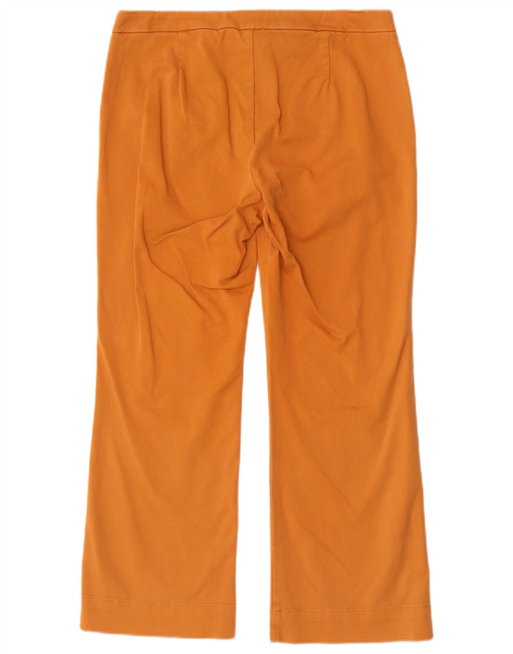 Marella Womens EMME Bootcut Chino Trousers W30 L26 Orange
