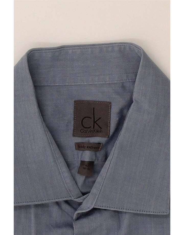 CALVIN KLEIN Mens Shirt Size 42 16 1/2 Large Blue Vintage Calvin Klein and Second-Hand Calvin Klein from Messina Hembry 