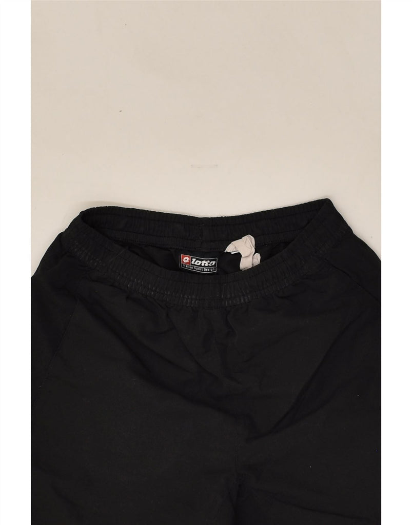 LOTTO Boys Sport Shorts 5-6 Years Black | Vintage Lotto | Thrift | Second-Hand Lotto | Used Clothing | Messina Hembry 