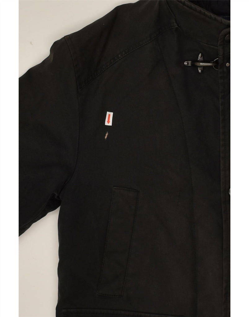 FAY Mens Windbreaker Jacket UK 36 Small Black Cotton | Vintage Fay | Thrift | Second-Hand Fay | Used Clothing | Messina Hembry 
