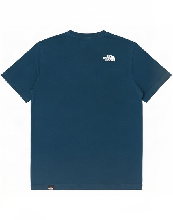 The North Face Mens T-Shirt Top Small Navy Blue Cotton