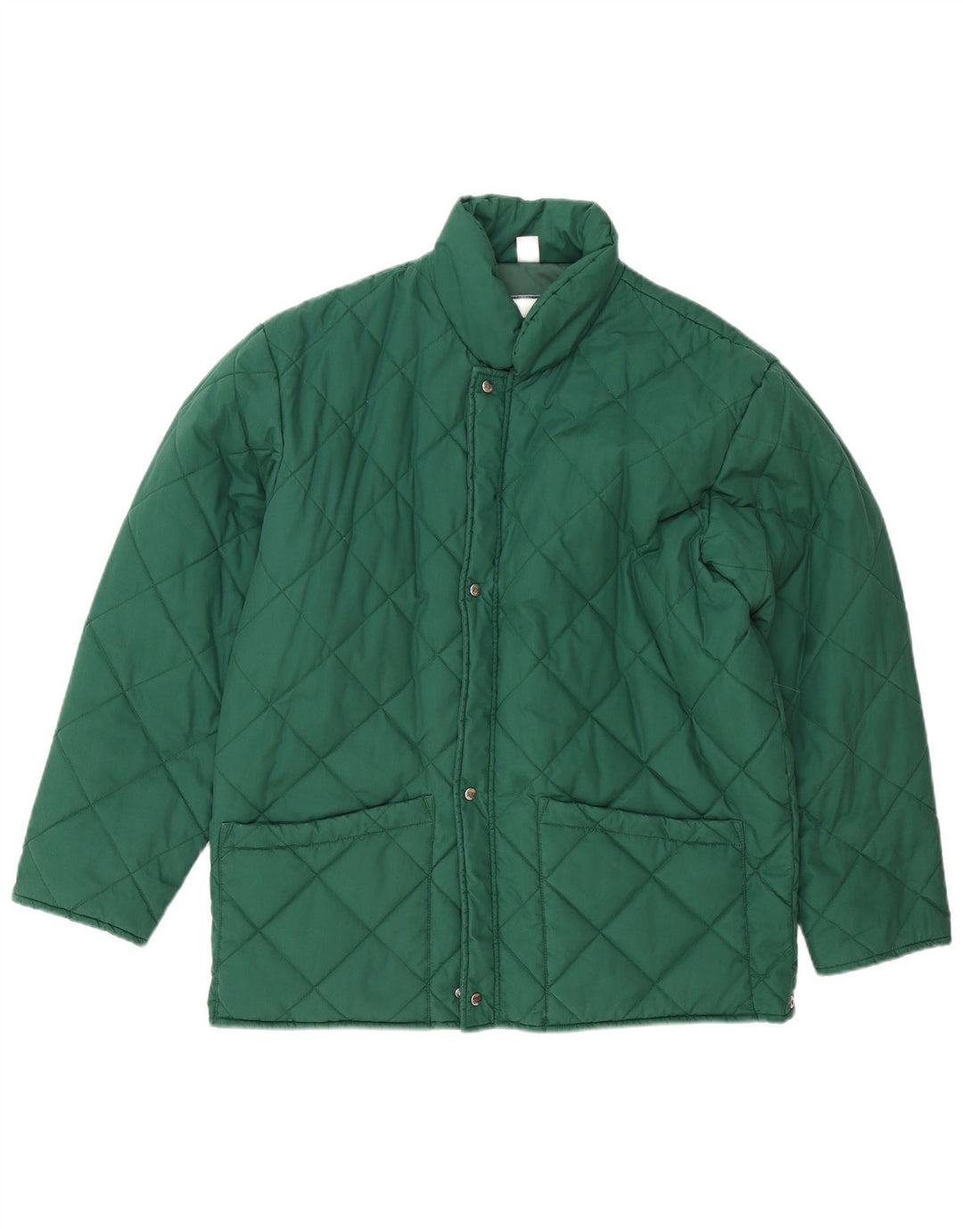 Fila Mens Magic Line Liner Padded Jacket IT 50 Large Green Polyester