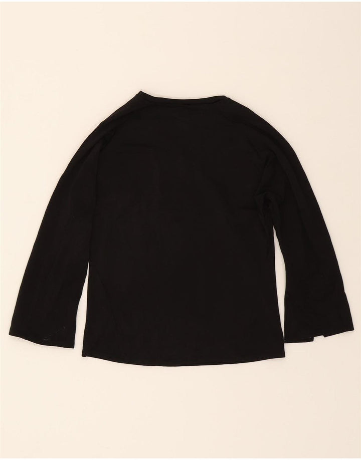 FILA Girls Top 3/4 Sleeve 11-12 Years Black Vintage Fila and Second-Hand Fila from Messina Hembry 