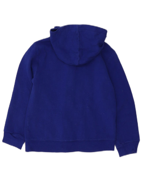 Polo Ralph Lauren Girls Zip Hoodie Sweater 5-6 Years Blue Cotton