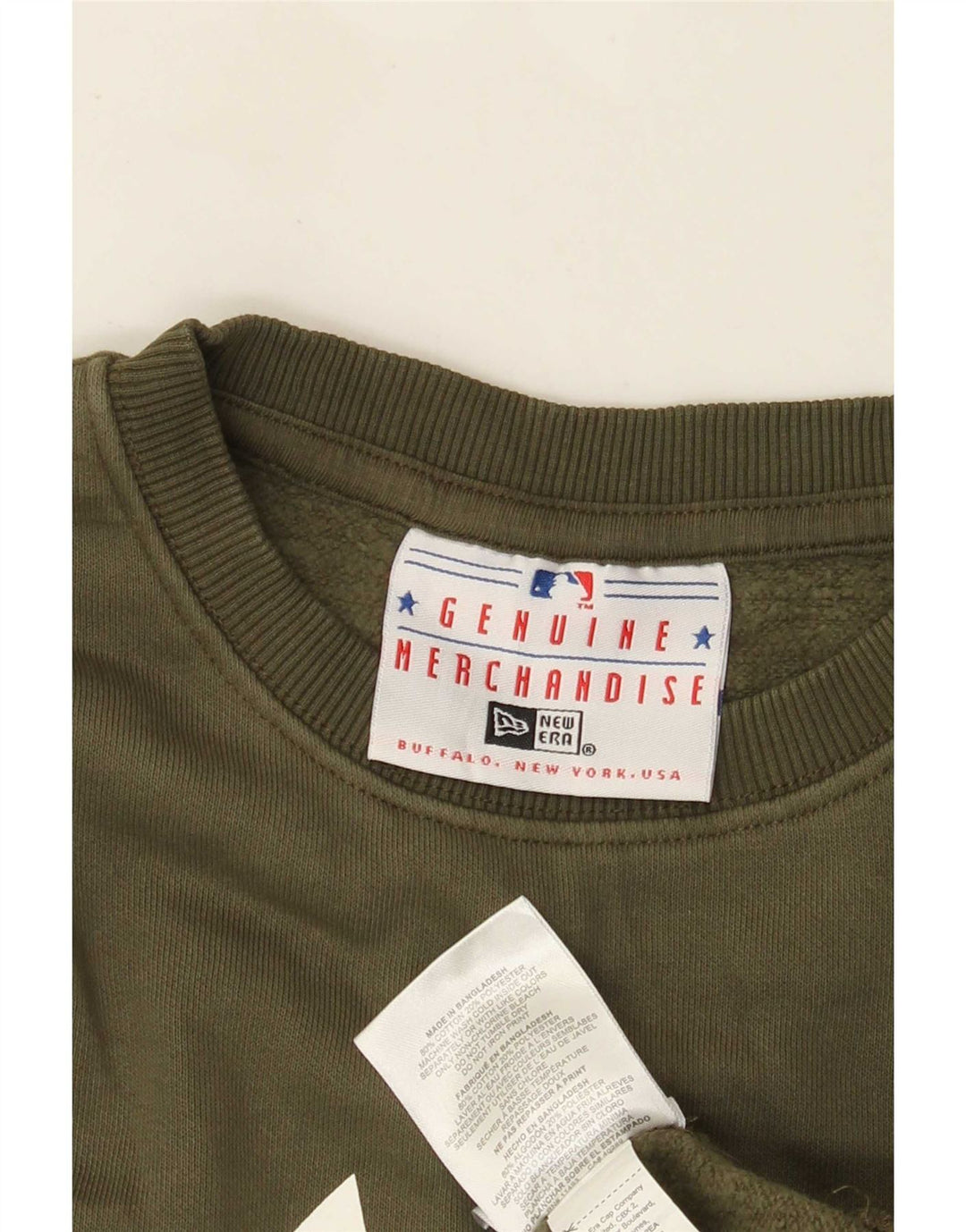 Genuine Merchandise Mens New York Yankees Sweatshirt Jumper Medium Khaki