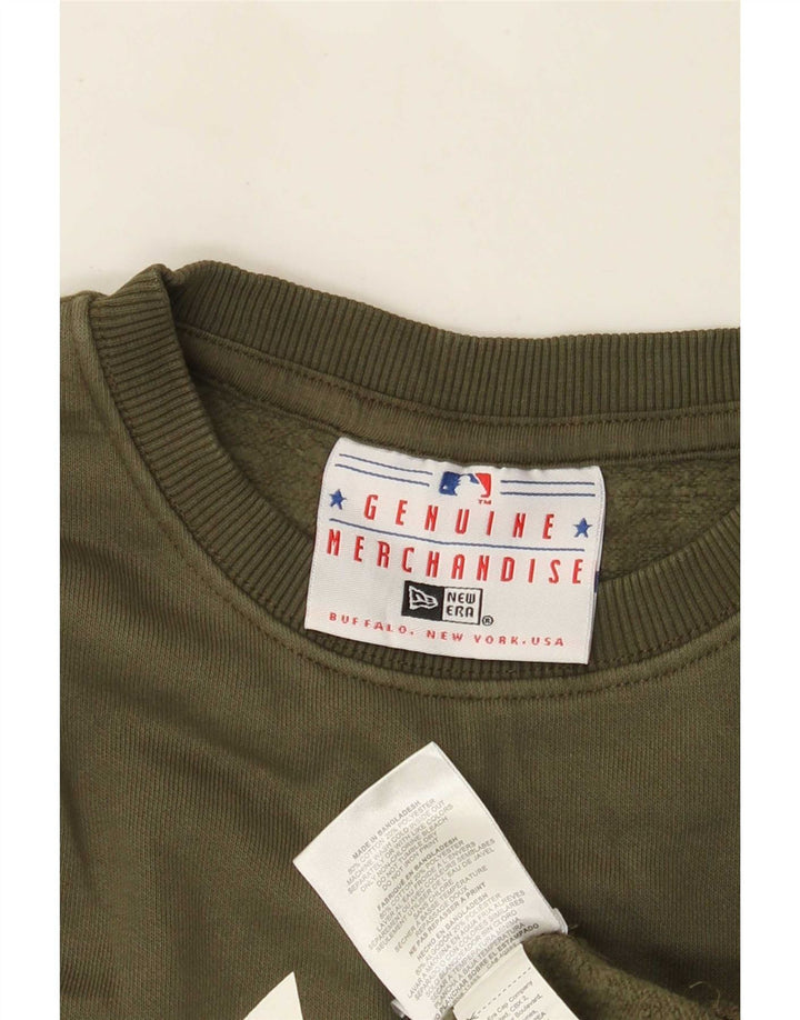 Genuine Merchandise Mens New York Yankees Sweatshirt Jumper Medium Khaki