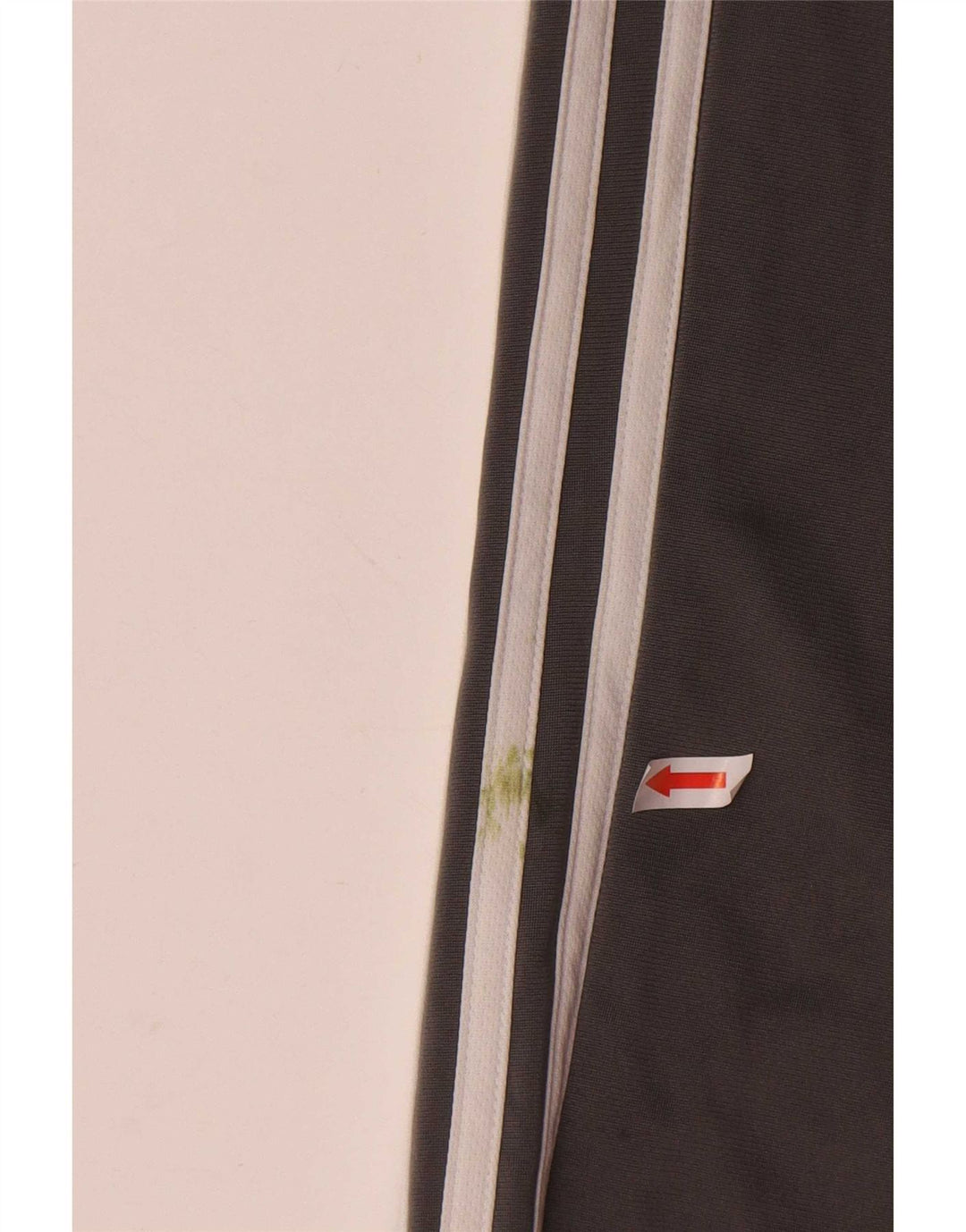 Adidas Boys Tracksuit Trousers Joggers 11-12 Years Grey Polyester