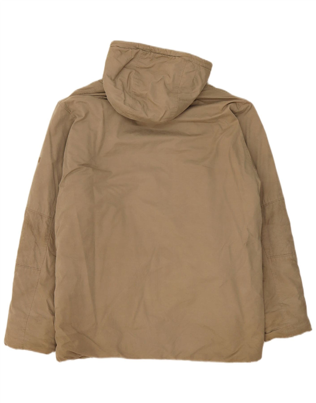 Champion Mens Hooded Padded Jacket UK 42 XL Beige