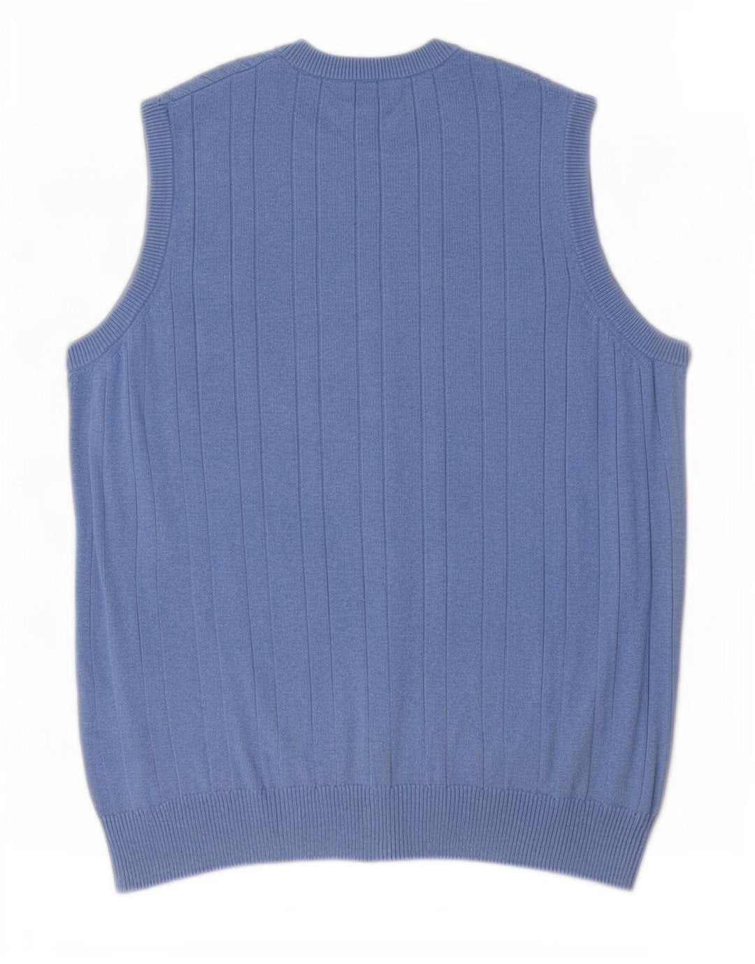 Marks & Spencer Mens Vest Tank Top Small Blue Cotton