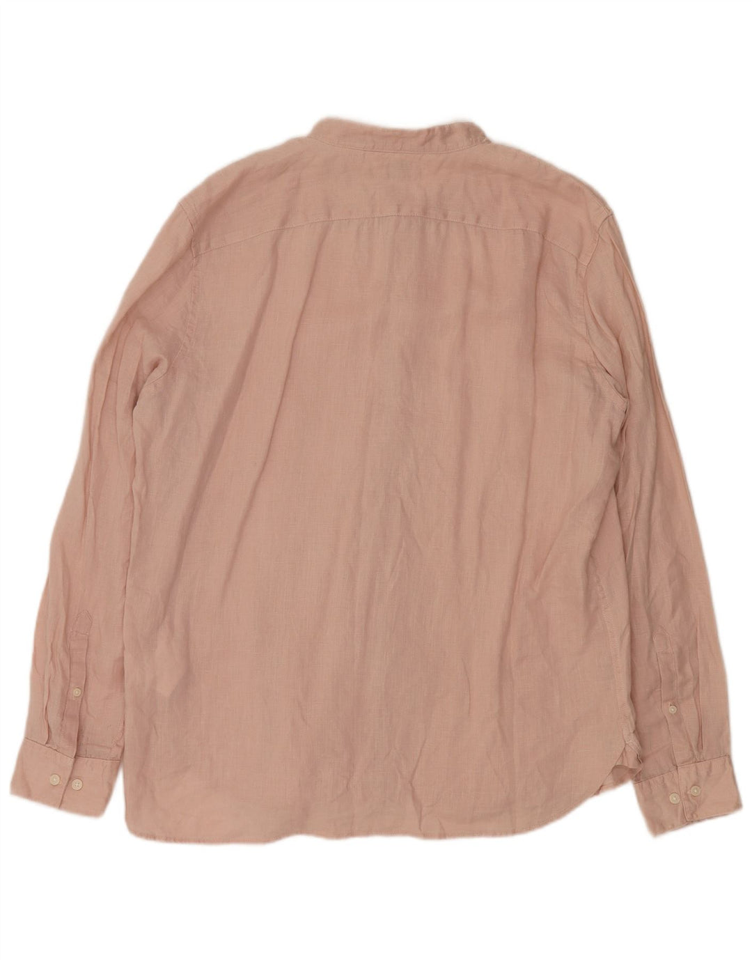 Timberland Mens Slim Fit Shirt XL Pink Linen