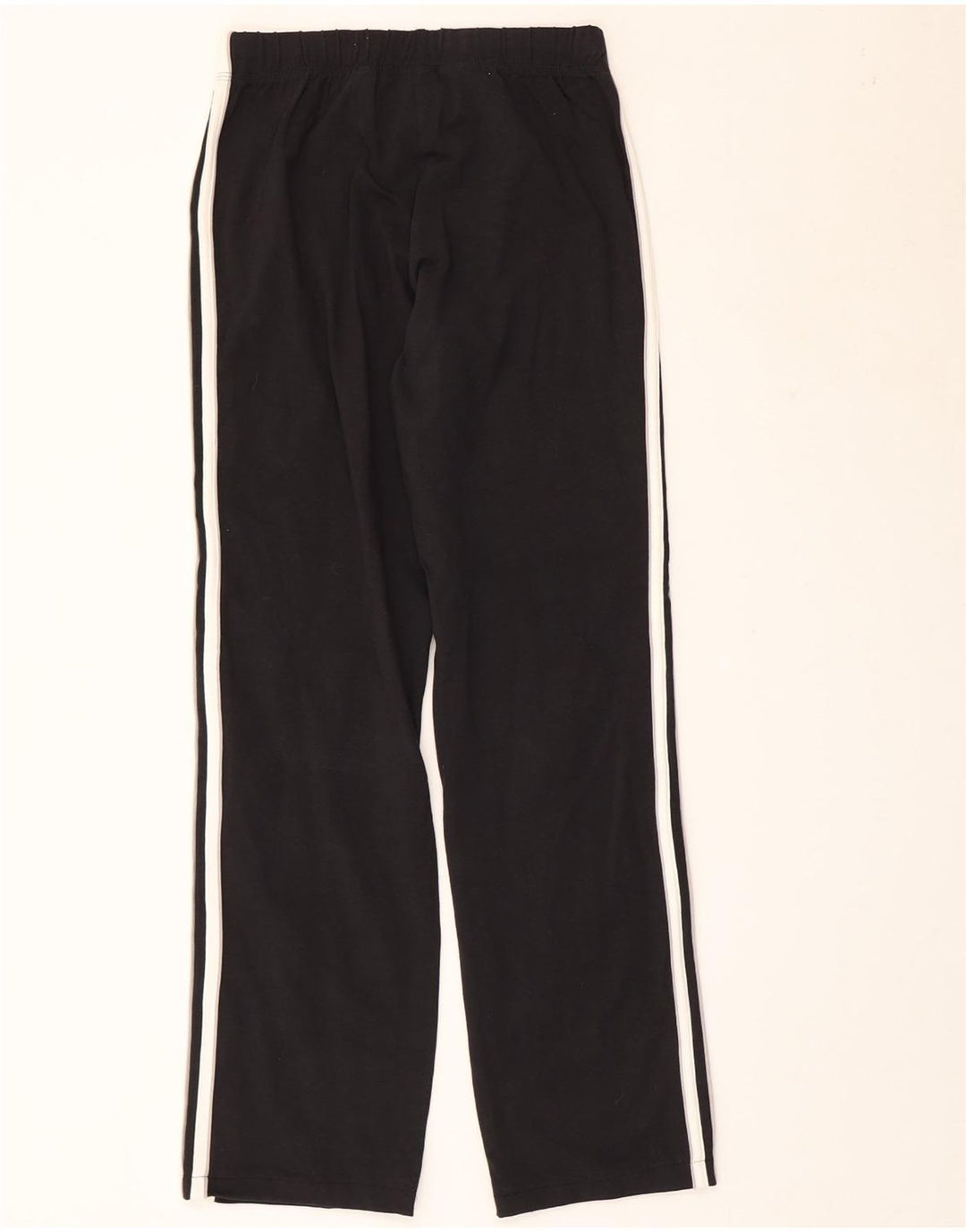 ADIDAS Womens Tracksuit Trousers UK 10 Small Black Cotton