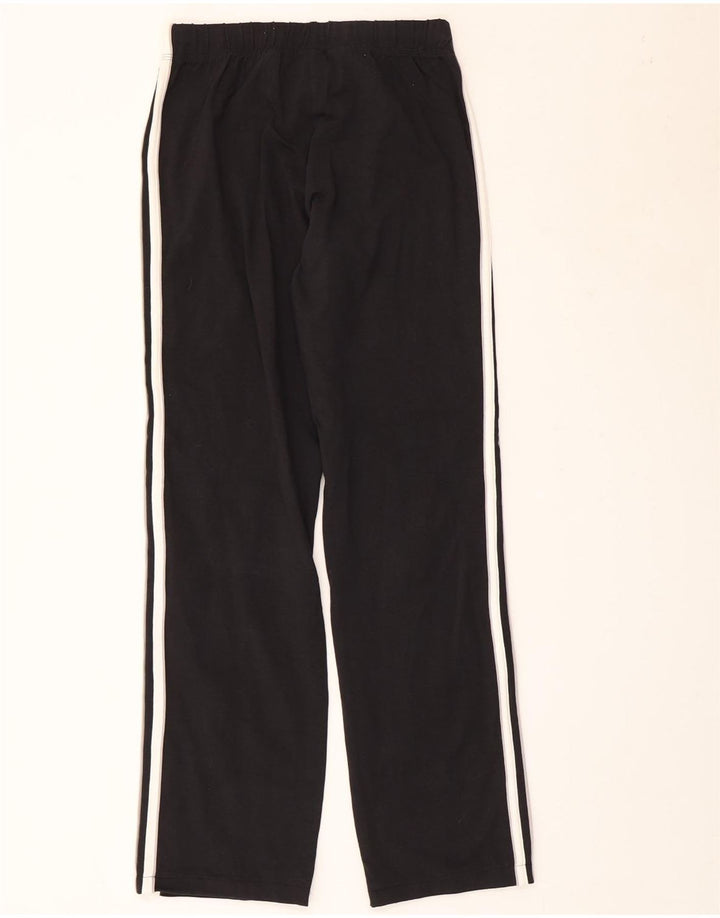 ADIDAS Womens Tracksuit Trousers UK 10 Small Black Cotton