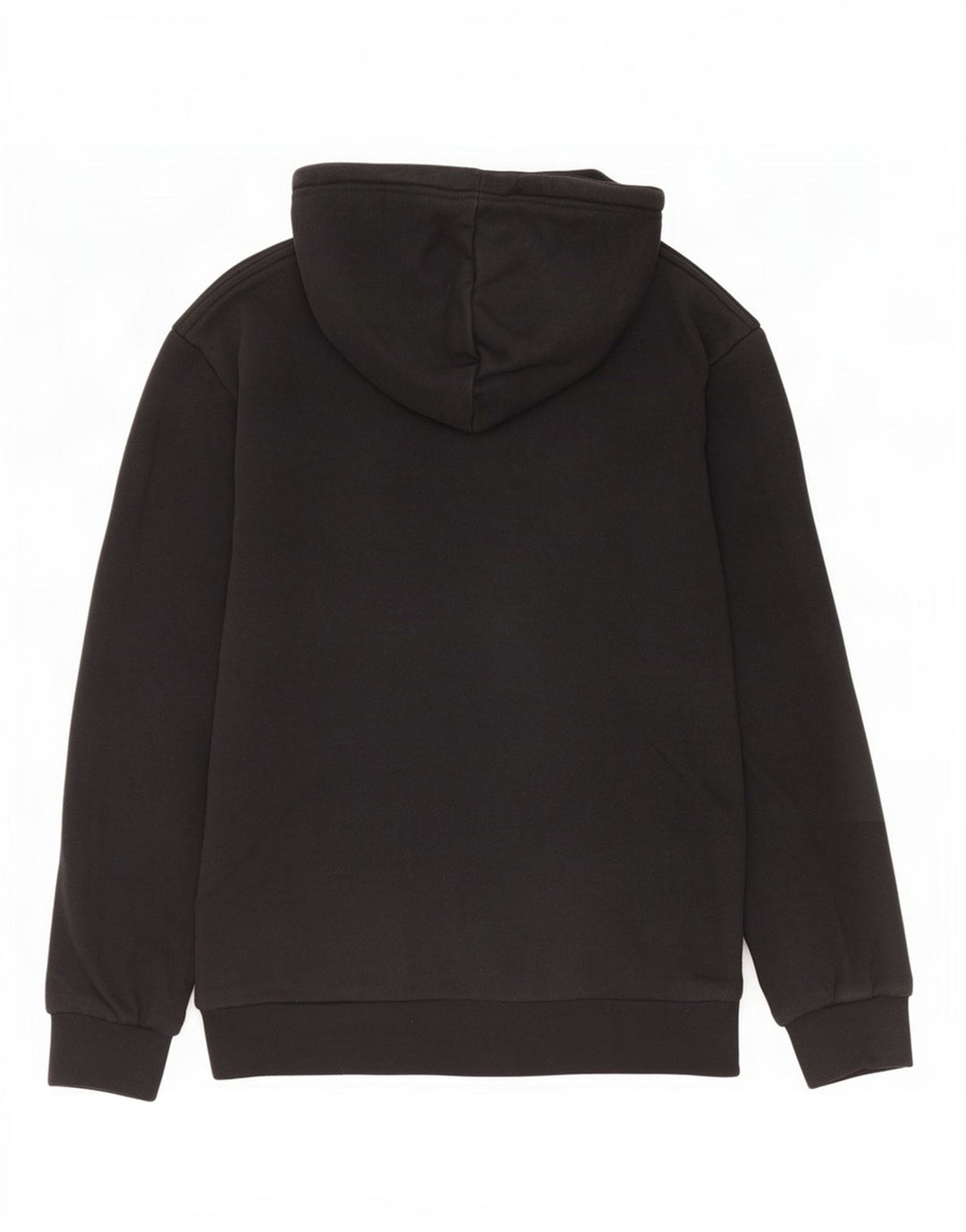 Adidas Mens Graphic Hoodie Jumper Medium Black Cotton