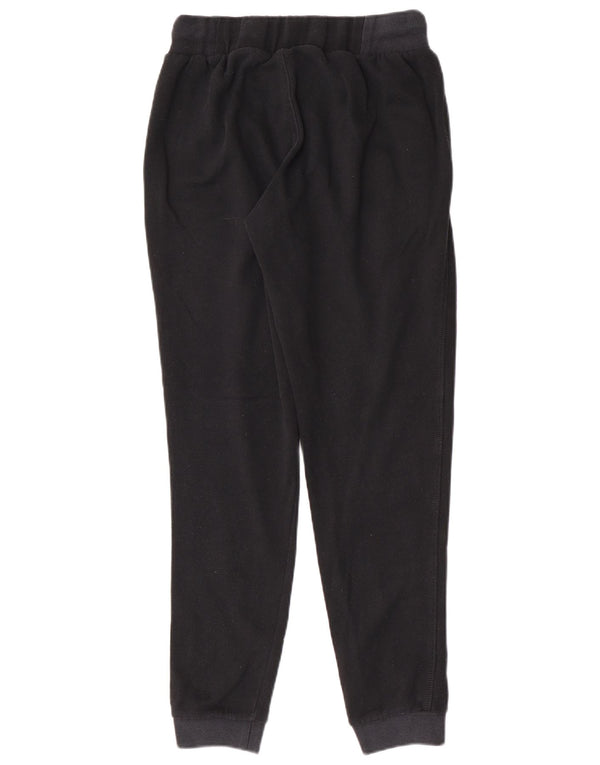 Superdry Womens Graphic Tracksuit Trousers Joggers UK 12 Medium Black