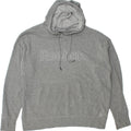 REEBOK Womens Oversized Graphic Hoodie Jumper UK 18 XL Grey Polyester Vintage Reebok and Second-Hand Reebok from Messina Hembry 