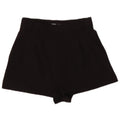 Zara Womens High Waist Hot Pants Small W26  Black Polyester