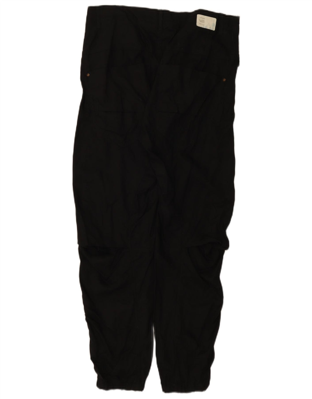 G-Star Womens Joggers Cargo Trousers W28 L27 Black Lyocell