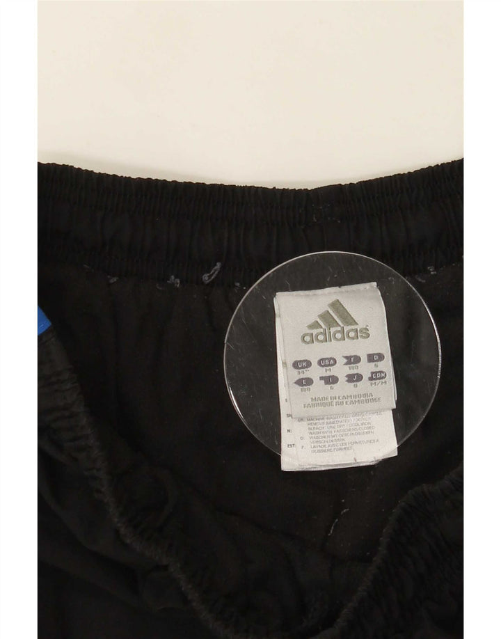 Adidas Mens Tracksuit Trousers Joggers Large Black Polyester