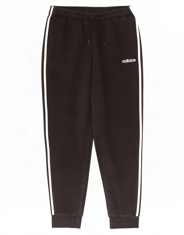 Adidas Mens Tracksuit Trousers Joggers Medium Black Cotton