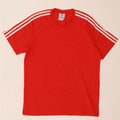 Adidas Mens T-Shirt Top UK 40/42 Medium Red
