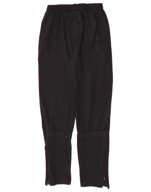 Nike Boys Dri Fit Tracksuit Trousers 13-14 Years XL Black Polyester