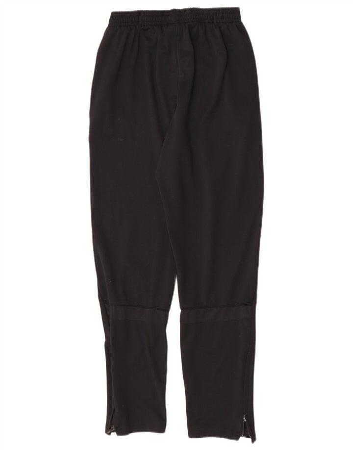 Nike Boys Dri Fit Tracksuit Trousers 13-14 Years XL Black Polyester