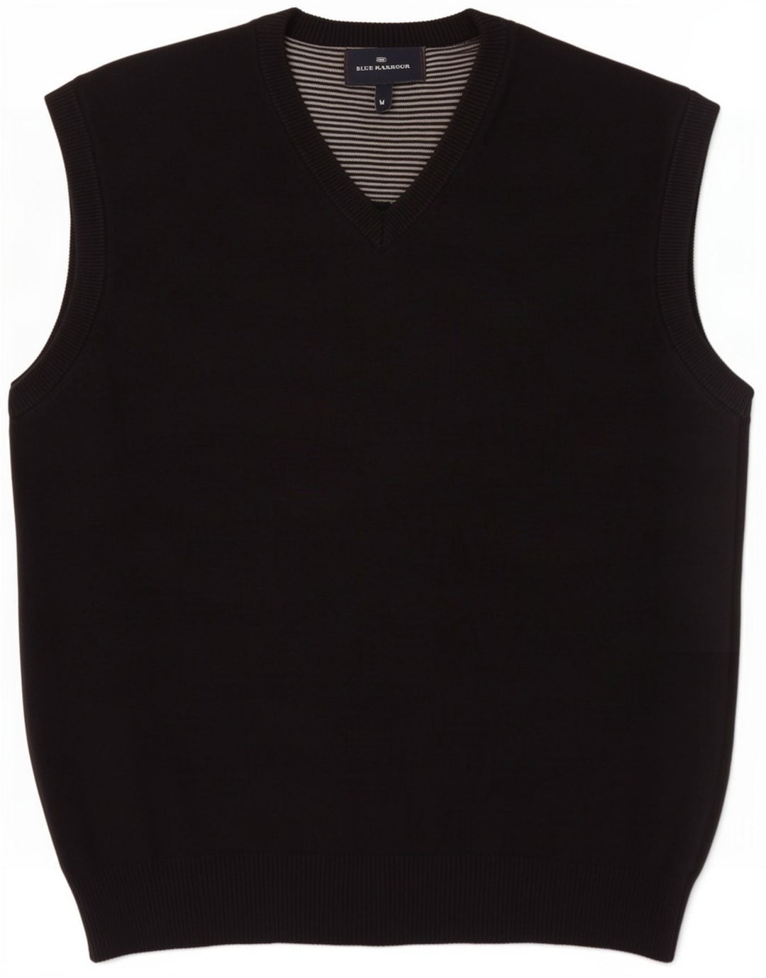 Marks & Spencer Mens Blue Harbour Vest Tank Top Medium Navy Cotton