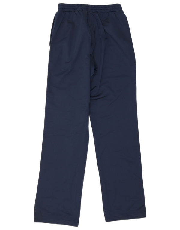 Asics Mens Tracksuit Trousers Medium  Navy Blue Polyester
