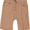 JACK & JONES Mens Denim Shorts Medium W32  Beige Cotton Vintage Jack & Jones and Second-Hand Jack & Jones from Messina Hembry 