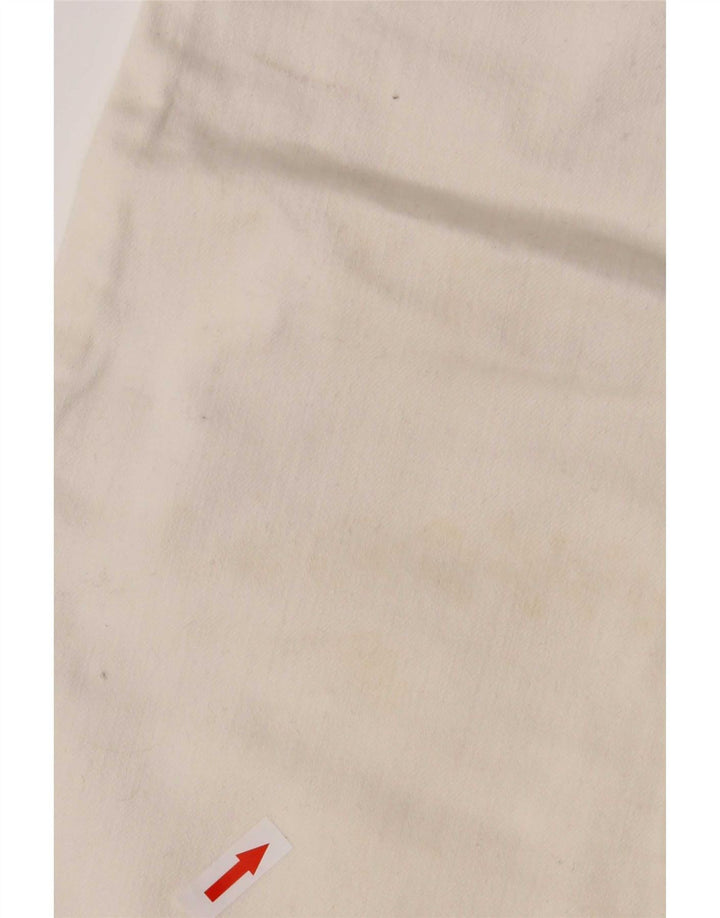 Guess Womens Skinny Jeans W27 L34 White Cotton