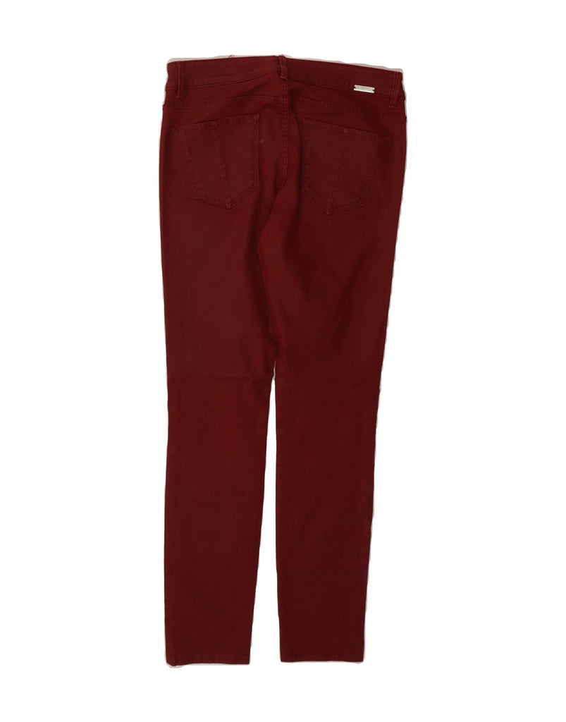 MASSIMO DUTTI Womens Skinny Jeans EU 38 Small W28 L27 Red Cotton Vintage Massimo Dutti and Second-Hand Massimo Dutti from Messina Hembry 